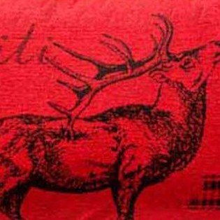 Red Deer Fabric