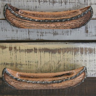 Pair of Canoe Drawer Pulls