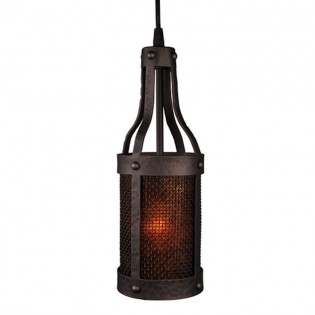 Merlot Mesh Pendant Light