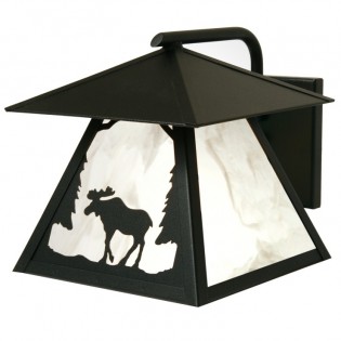 Timber Ridge Outdoor Moose Sconce