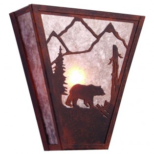 Bear Vegas Sconce