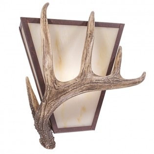 Vegas Antler Single Sconce