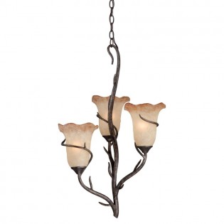 Monterey Umber 3 Light Chandelier