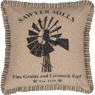 Sawyer Mill Windmill Pillow