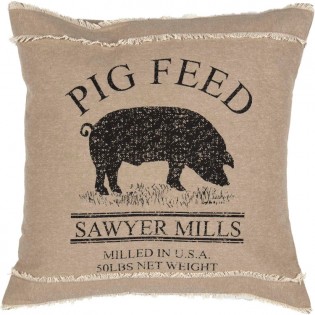 Sawyer Mill Pig Pillow