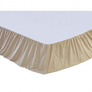 Prairie Winds Stripe Twin Bed Skirt