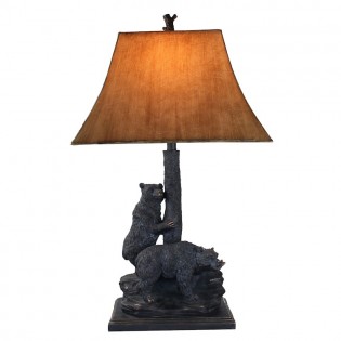 Twin Bears Table Lamp
