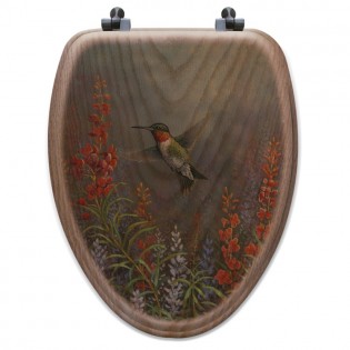 Hummingbird Toilet Seat-Elongated