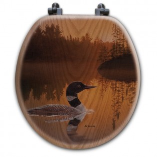 Loon Round Toilet Seat