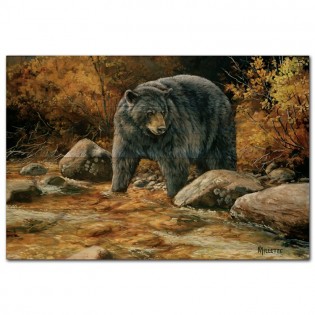 Streamside Bear Wall Art