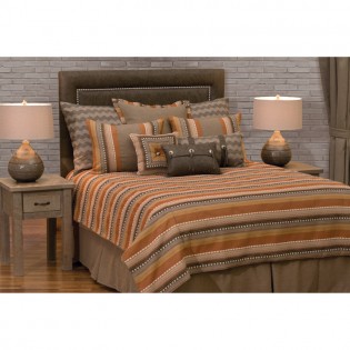 Adobe Sunrise Cal King Duvet Cover