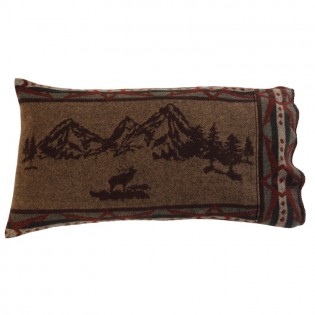 Rocky Mountain Elk Standard Pillow Sham