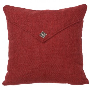 Ruby Red Envelope Pillow