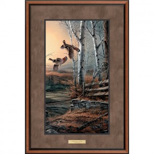 Breaking Cover â€“ Ruffed Grouse Pinnacle Edition Art Print