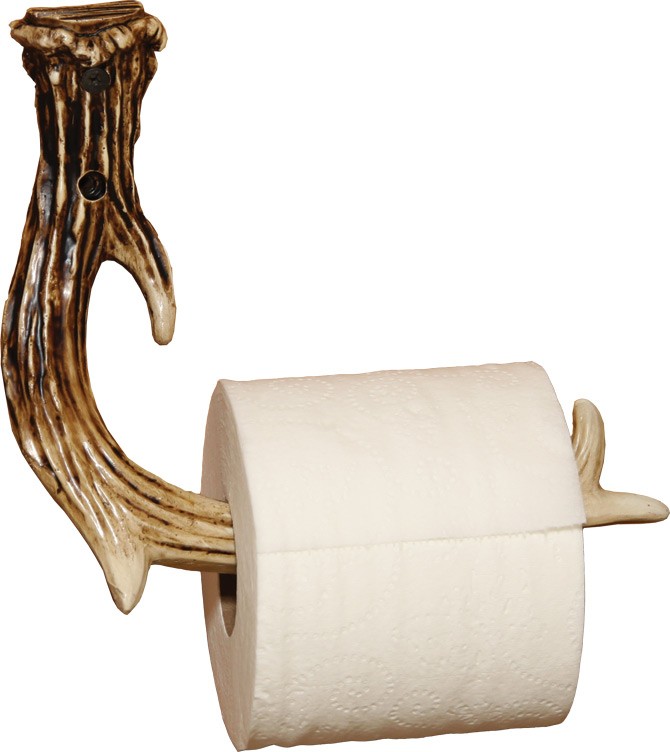 Buck Antler Toilet Paper Holder