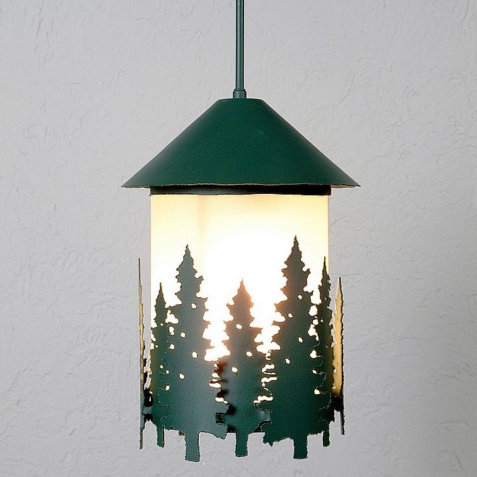 Vista Pine Tree Pendant Light