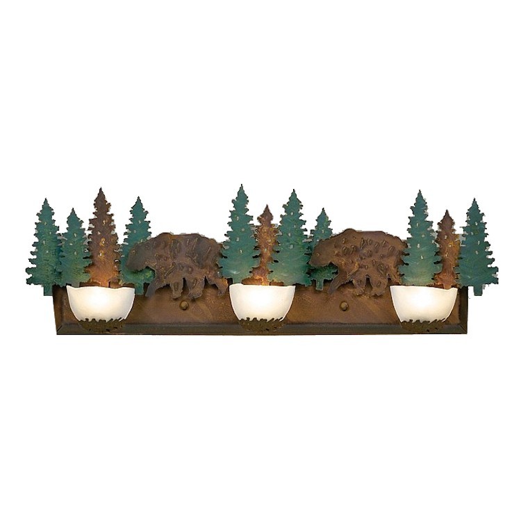 Halogen Bear Vanity Lights