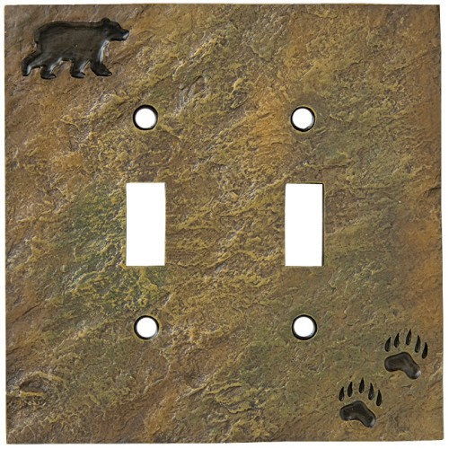 Bear & Tracks Switch Plates