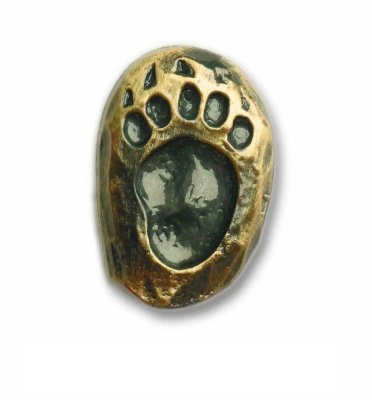 Antique Brass Bear Cabinet Hardware