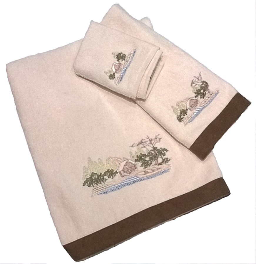 pinata Cabin Decor, Cabin Kitchen Towels Set of 4, Rustic Hand Towels,  Decorative Dish Towels for Kitchen Dring Dishes, Log Cabin Decor, Farmhouse