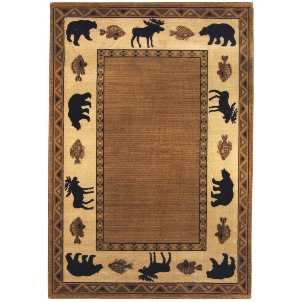 Cabin Retreat Area Rug Praline Runner
