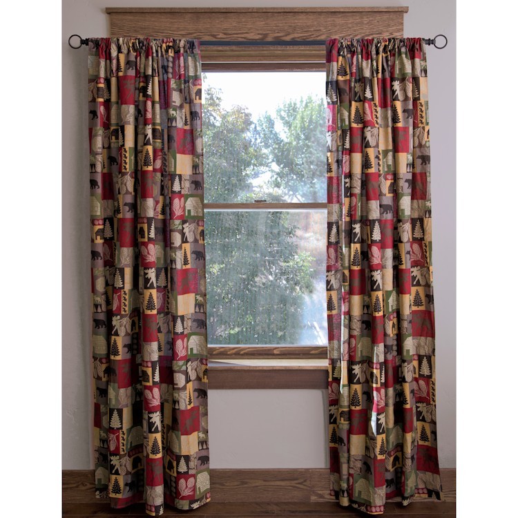 Cabin In The Woods Drapes