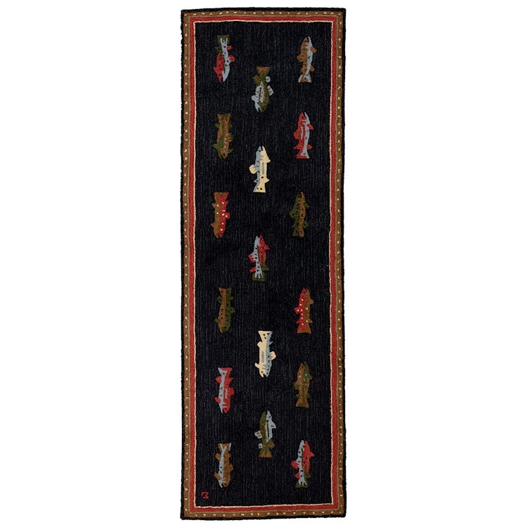 River Fishing Rugs