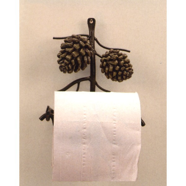 Rustic Pine Cone Towel Bar Hanger Bath Rack Rustic Pine Cone Towel Bar Hanger Bath Rack