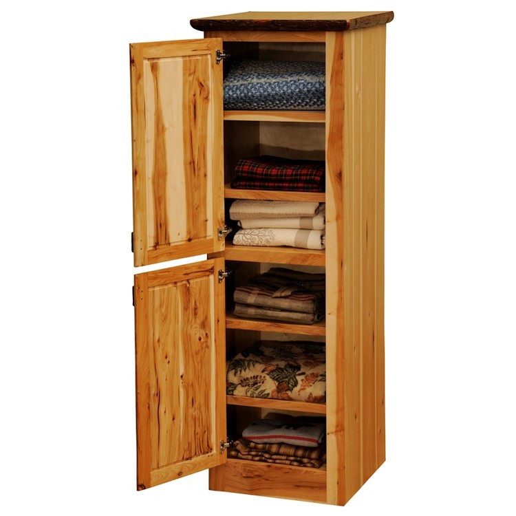 Hickory Linen Cabinet