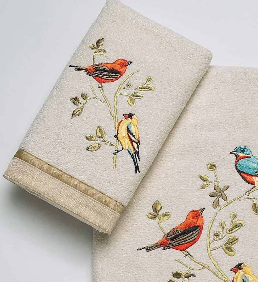 Gilded Bird Towel Set 3Pcs