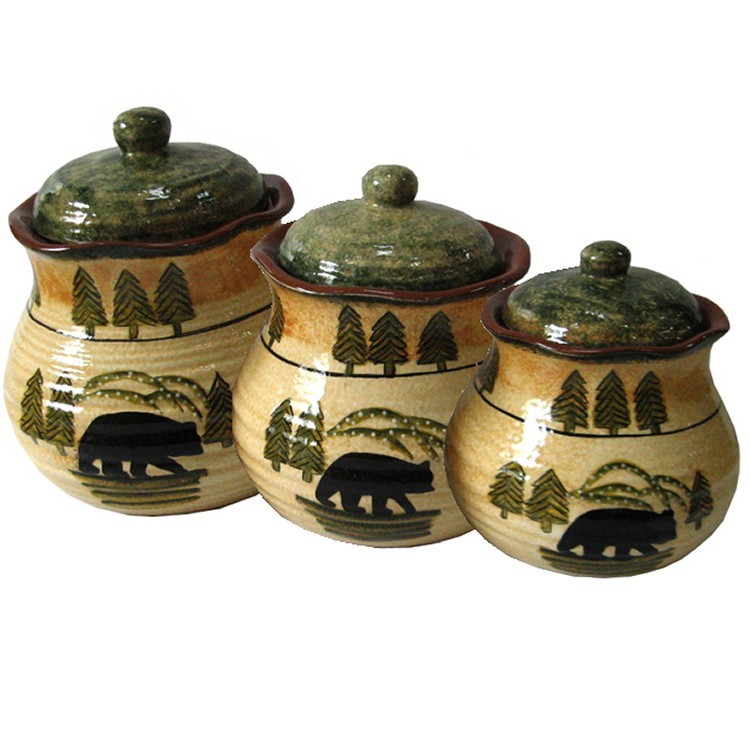 Black Bear Canister Set