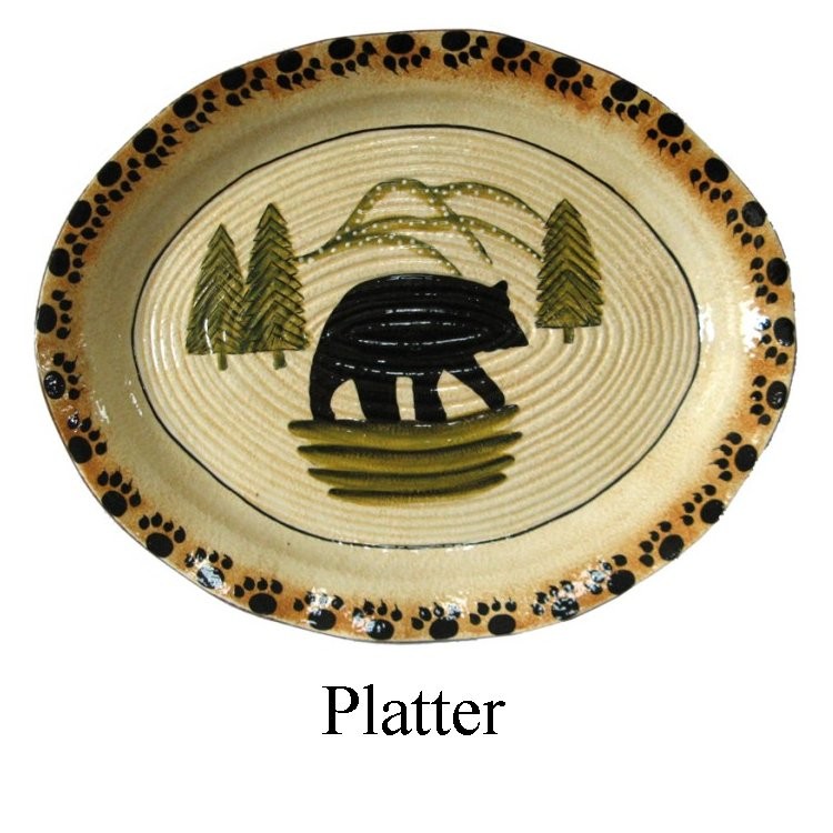 Black Bear Dinnerware