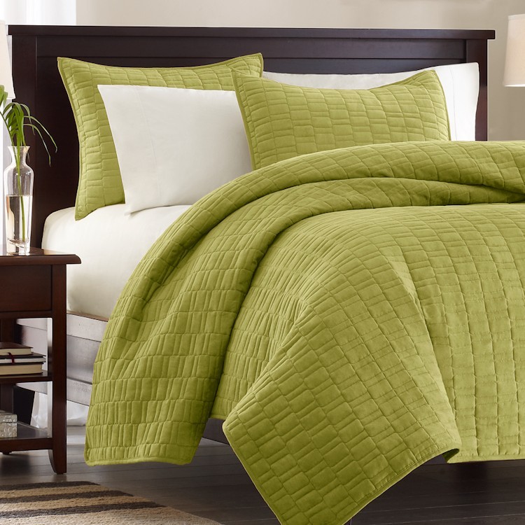 Pear Velvet Touch Coverlet SetKing