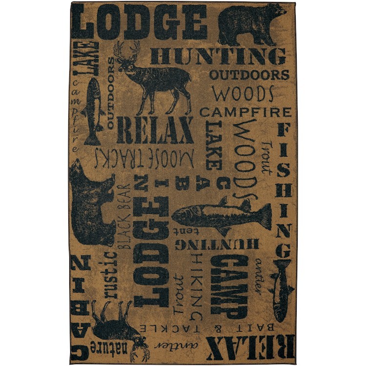 Rustic Escape Area Rugs The Cabin Shop
