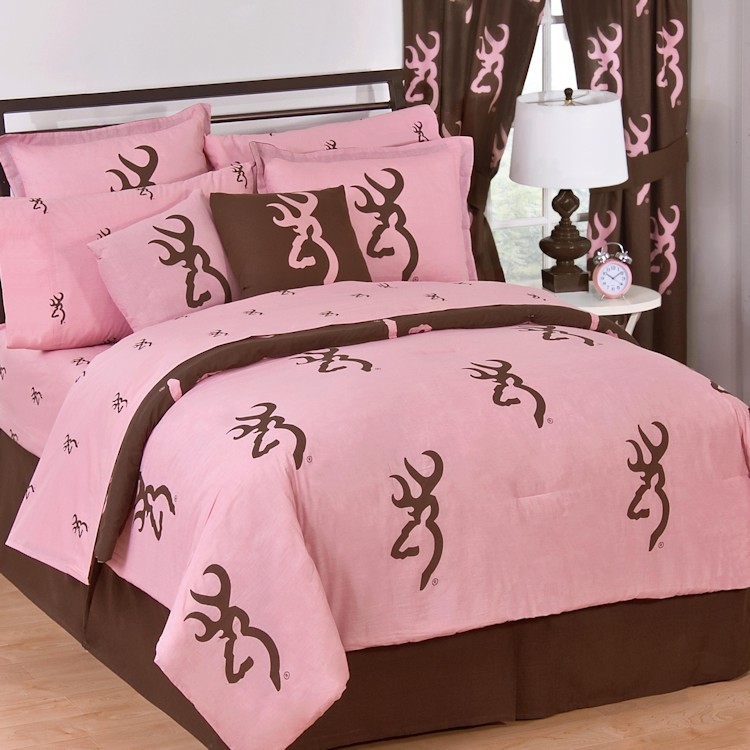 Optional Sheets & Accent Pillows regular size Browning Buckmark Comforter 