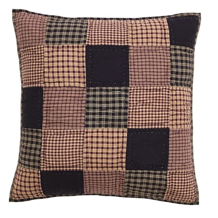 Plum Creek Quilted Euro Sham