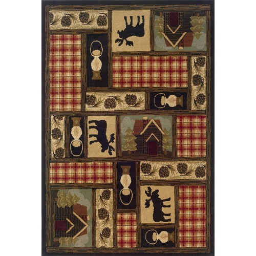 Moose Lodge Area Rugs The Cabin Shop