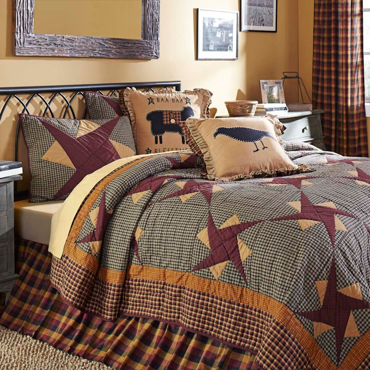 Folkways Luxury King Quilt Set