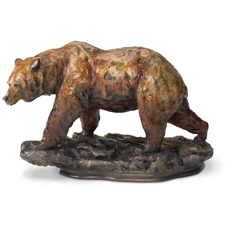 grizzly bear statues