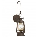 7"W Miner's Lantern Wall Sconce