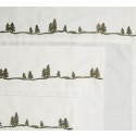 Embroidered Pine Sheet Sets