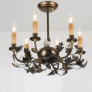 Leaf & Acorn Mini Chandelier