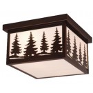 Yellowstone Pine Tree Ceiling Light