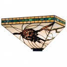 Stained Glass Pine Cone Sconce