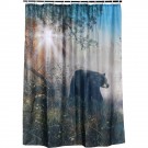 Shadow In the Mist - Bear Shower Curtain