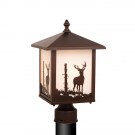 Yellowstone Deer Post Light