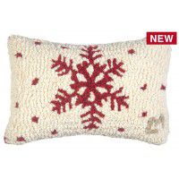 Red Flake 8" x 12" pillow set-2