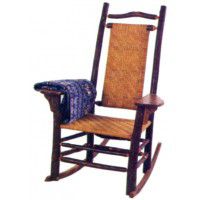 Paddle Arm Rocking Chair