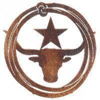 Longhorn Lasso Wall Art -DISCONTINUED