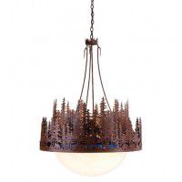 Pine Tree Chandelier